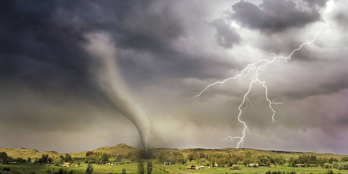 Seek shelter in a safe room during a tornado warning | Firesky Houses